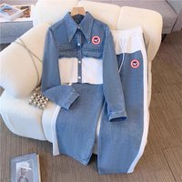 Clothing Hot Selling High Quality Casual Sports Conservative Long Sleeved Trousers Set