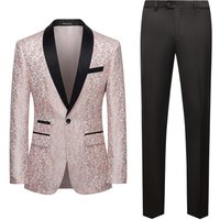 suit Korean version slim fit suit two piece suit suit