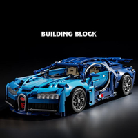 Building Blocks compatible Lego sports car puzzle assembly model building blocks remote control super car toy mechanical racing car