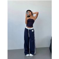 Women's Clothing Digital Printing Casual Pants New Loose Trend Long Pants