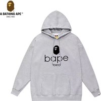 Bathing APE BAPE BAPE Solid Ape Head Pattern Letter Logo Printed Hoodie