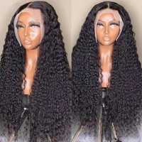 small curly hair front lace chemical fiber wig set manufacturers spot wholesale