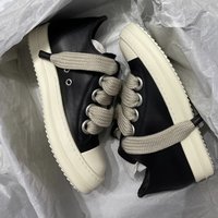 High Version RO New Men Genuine Leather Height-Increasing Thick-Soled Sneakers Casual Versatile Chunky Women Love B
