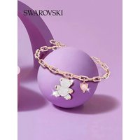 Swarovski TEDDY Bear Heart Bear Bracelet For Women Gift