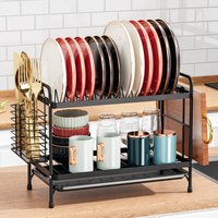 Kitchen Storage Rack Cupboard Storage Rack Draining Cupboard Rack Household functional Dish Rack Cupboard Cupboard Chopsticks Storage Box