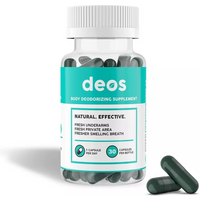 DEOS Internal Deodorant Supplement – DEOS Full Body Deodorizer 30 Caps