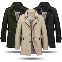Clothing Long Trench Coat Large Cotton Jacket