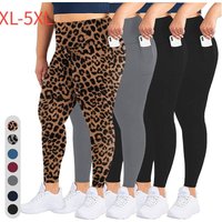 High Waisted Yoga Pants Pockets – Ultra Stretchy Butt Lifting & Breathable Plus 