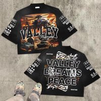 Summer VALLEY Hot T Shirt Versatile Cool Top Short Sleeve Shirt