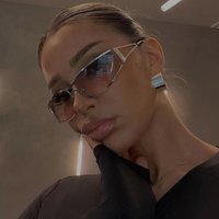 Y2K Hollow Sunglasses Cross Border Retro Sunglasses Personality Street Shooting Sunglasses