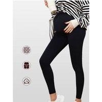 Women's Clothing Slim High Waist Seamless Maternity Leggings Tight Black Yoga Sports Pants