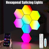 Hexagon RGB Gaming Light Bars With Sound Sync & Voice Control