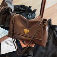 High end Maillard 2026 Winter Trendy Shoulder Large capacity Tote Chain Crossbody Bag