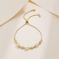 High-end Exquisite Unique Cat's Eye Stone Bamboo Knot Super Shiny Zircon Light Fashion Personality Temperament