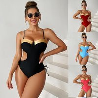 One Piece Swimwear Conservative Swimwear Swimwear