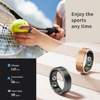 Smart Activity Trackers Hot Selling Remote Control Camera Sports Ring Health Monitoring Bluetooth Sleep Heart Rate Blood Oxygen Smart Ring