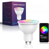 Light Bulbs WIFI Bluetooth Dimming Color RGB Colorful Timing Voice Smart 5W Lamp Cup Spotlight Track