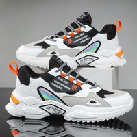 Spring Men’s 2025 New Summer Breathable Youth Sports Running Leisure Internet Celebrity Dad Trendy Shoes