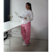 Clothing 25 Spring Foreign Trade Cross Border Rope Zipper Solid Casual Street Y2k Sports Embroidered Sweatpants