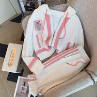 Women’s Clothing new autumn clothes fashionable and stylish casual wide leg pants color matching two piece suit
