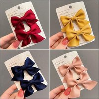 Hair Clip Bow Tiara 2021 Style Little Hair Accessories Summer Internet Celebrity Clip Hair Clip