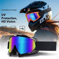 Premium Motorcycle Goggles Off Road Racing & Snow Sports – Anti Fog UV Protection Interchangeable Lenses Design