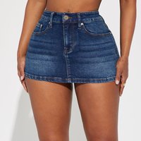 Women’s Clothing Stretch Denim Skirt Denim Skirt