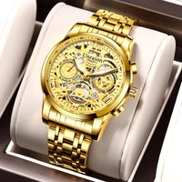2023 New Hot Selling Watch Men's Calendar Waterproof Luminous Multifunctional Large Dial Fashion Temperament Business Men's Watch