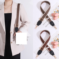 Adjustable shoulder strap crossbody bag lengthened replacement wide shoulder strap striped bag strap