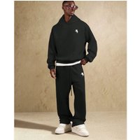 Men's Pony Logo Hoodie & Jogger Set - Relaxed Fit Streetwear Tracksuit, Casual Two-Piece Outfit