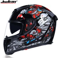 Motorcycle Accessories & Parts helmet men's and women's full face helmet full coverage personality four season double lens warm anti fog hat