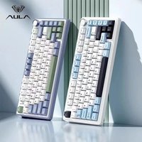 AULA Tarantula F75 Custom Mechanical Keyboard Gasket Structure Full Key Hot Swap Wireless Three mode Bluetooth MAX