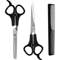 barber scissors flat shears tooth shears haircut cloth comb set hairdressing scissors broken hair bangs home children