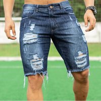 Clothing One Piece Slim Fashion Jeans Shorts