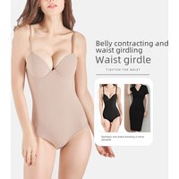 Summer Ultra thin Body Shaping Clothes Bra Postpartum Body Shaping Underwear Abdomen Tinting Waist Sling Body Shaping Underwear