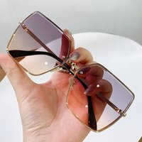 Internet Celebrity Ins Trendy Korean Version Sunglasses Fashion Cool Trend Street Style Big Face Slimming