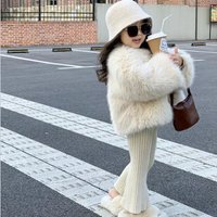 Faux Fox Fur Coat – Premium Winter Jacket Plush Lining & Hidden Snaps 