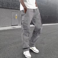 Clothing Spring Arrival Workwear Casual Pants Fashionable Urban Pocket Casual Sports Pants
