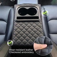 Functional Cup Holder Box Height Increasing Car Armrest Pad All Season Universal Protective Cover