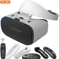 Reality 3D Shinecon G19 VR Google Cardboard Headset Virtual Glasses For Ios Android Smartphone