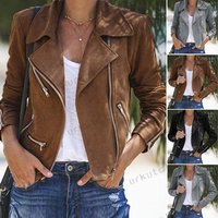 lapel multiple zipper short