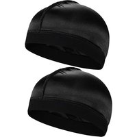 Smooth Silk Wavy Cap Durag Elastic Soft Breathable Silky Smooth Beanies One Patchwork