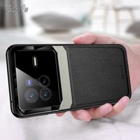 X60 Pro Case DECLAREYAO Ultra Slim Silicone Soft Coque VIVO X80 X70 X50 Pro Plus X30 X27 X23 X21 Case Leather Hard