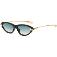 Summer Cat Eye Sun Protection Sunglasses Metal PC Versatile Rope Knot Style Trendy Street Outdoor Photography