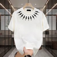 Clothing Heavy Cotton Short Sleeved T Shirts Summer Trendy Loose Versatile Tops