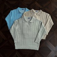 Classic Cable-Knit V-Neck Sweater – Timeless Preppy Style For Men (M-3XL, Gray/Blue/Beige, Cotton, Slim Fit, Minimalist Elegance)