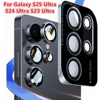 Samsung Galaxy S25 Ultra Plus S23 S24 Ultra Camera Lens Protector Tempered Glass Camera Cover Screen Protector Metal Scratch