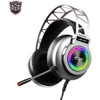 Colorful Glow Computer with Wired Headphones USB71 Internet Cafe Chicken Eating Esports Game RGB Streaming