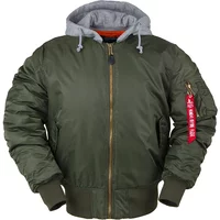 2020 Aw Winter Bomber Flight Jacket MA 1 Hood Streetwear Clothes Clothing Hip Hop Baseball Lettermanoversized