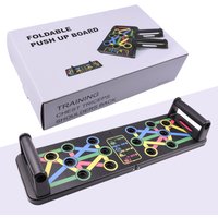 Push up board foldable fitness board home indoor exercise fitness equipment arm chest muscle training